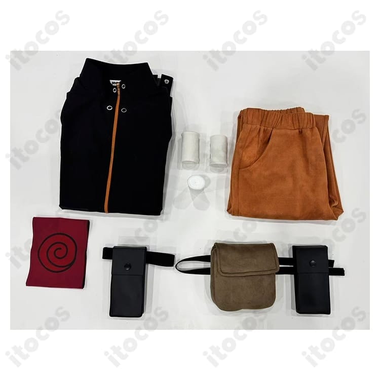 NARUTO -ナルト- 疾風伝 うずまきナルト コスプレ衣装｜高再現で動きやすく、イベント・撮影に最適 - 6枚目の画像