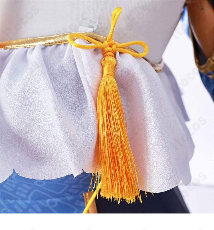 フリンジ装飾の接写。動きに合わせて映えるフリンジで、動画撮影にも最適な存在感