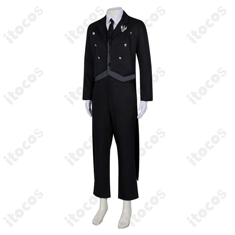 黒執事 セバスチャン 緑の魔女編 高再現コスプレ衣装｜端正シルエットで撮影映え - 2枚目の画像