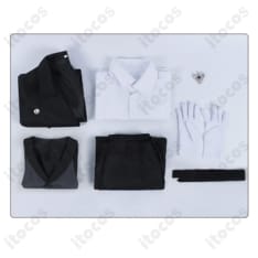 黒執事 セバスチャン 緑の魔女編 高再現コスプレ衣装｜端正シルエットで撮影映え - 4枚目の画像（サムネイル）