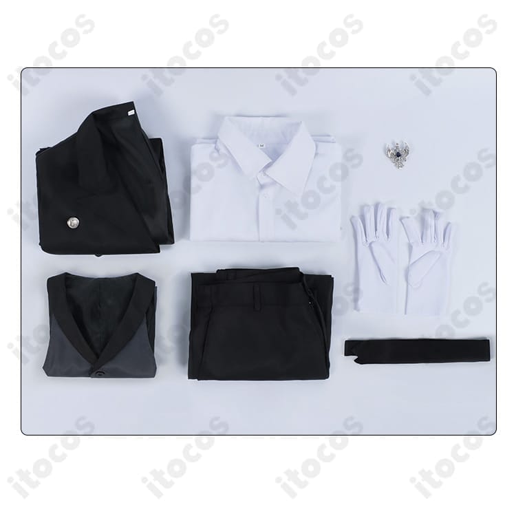 黒執事 セバスチャン 緑の魔女編 高再現コスプレ衣装｜端正シルエットで撮影映え - 4枚目の画像