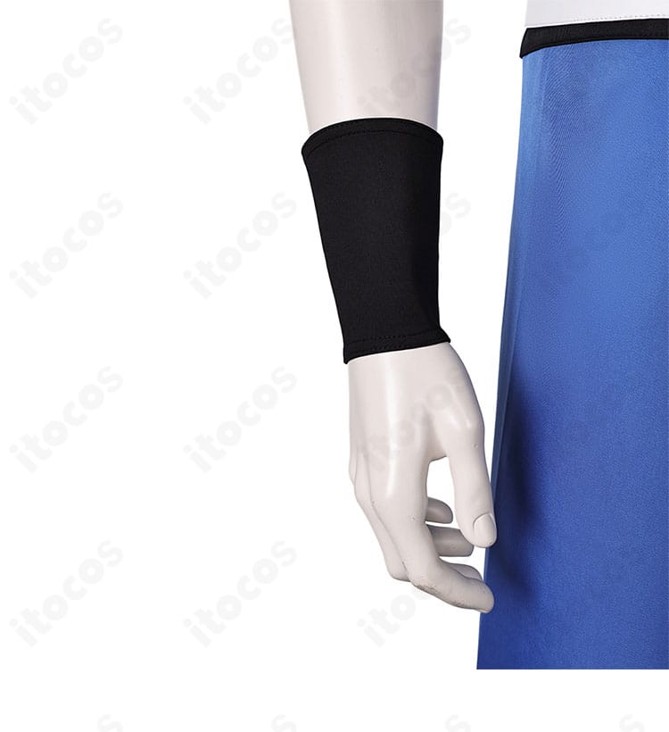 リヒター・ベルモンドの腕飾り。縁取りとステッチが映える近接カット