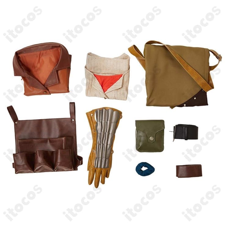 モンスターハンターワイルズ ジェマ衣装｜高再現の刺繍襟と重厚腰帯でロケ撮影に最適 - 7枚目の画像