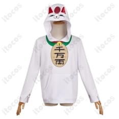 ダンダダン ターボババア 招き猫パーカー 高再現で動きやすい、イベント・撮影に最適 - 1枚目の画像（サムネイル）