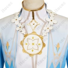 原神 空（Aether）花の騎士 コスプレ衣装｜凛々しい騎士風シルエットで高再現、撮影・イベントに最適 - 5枚目の画像（サムネイル）