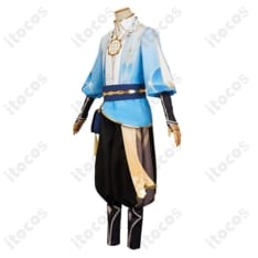 原神 空（Aether）花の騎士 コスプレ衣装｜凛々しい騎士風シルエットで高再現、撮影・イベントに最適 - 2枚目の画像（サムネイル）
