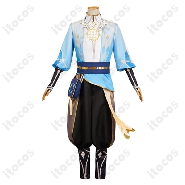 原神 空（Aether）花の騎士 コスプレ衣装｜凛々しい騎士風シルエットで高再現、撮影・イベントに最適