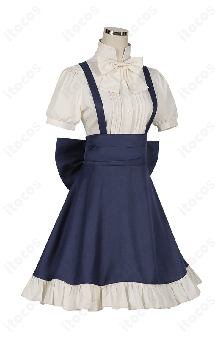 商品右側面：マジック・メイカー マリアンヌ衣装のシルエットとスカートの落ち感を確認できる全体像