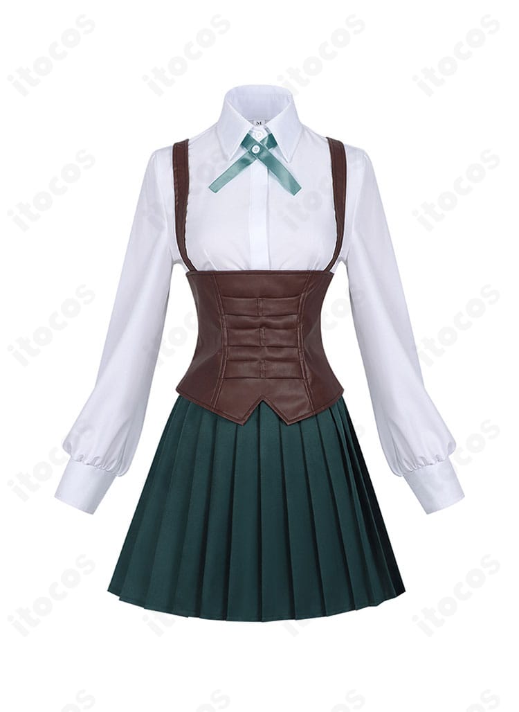 美杉美々美 制服コスプレ衣装の正面アップ ディテールが分かる画像