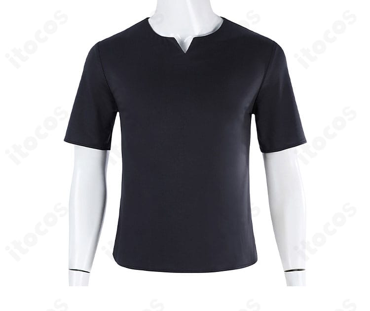 半袖部分の近接。快適性とスタイルのバランスを両立した仕様。