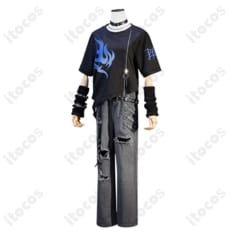 プロジェクトセカイ 青柳冬弥 見えずともそこにあるもの 衣装｜高再現で動きやすい、イベント・撮影向け - 2枚目の画像（サムネイル）