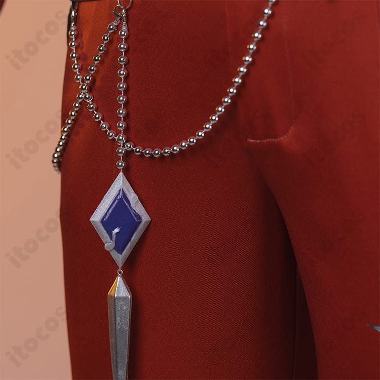 桜河こはく 胸踊る行き先 RED THORN衣装 高再現で撮影映え、イベントにも最適 - 6枚目の画像