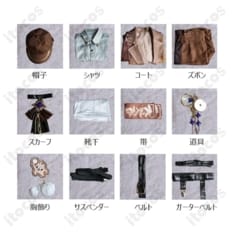 NU:カーニバル ブレイド 満月の夜に翔ける影 高再現コスプレセット。動きやすく撮影映え - 5枚目の画像（サムネイル）