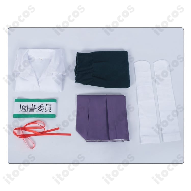 君のことが大大大大大好きな100人の彼女 好本静 学園制服コスプレ衣装。高再現で撮影映え、イベントに最適 - 4枚目の画像