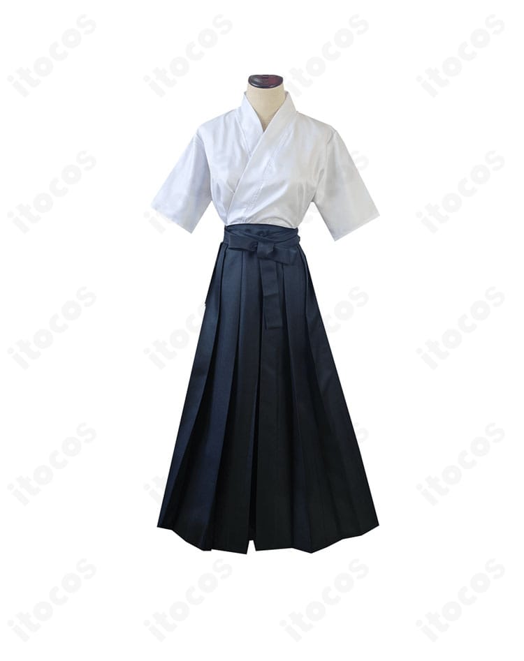 ツルネ 藤原愁 コスプレ衣装の正面全体像。端正なシルエットと快適な可動域でイベント参加に適した設計。