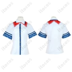 赤井はあと 通常衣装 コスプレ｜高再現で写真映え、イベントに最適な学園制服セット - 4枚目の画像（サムネイル）