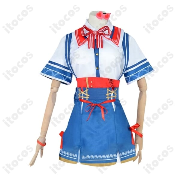 赤井はあと 通常衣装 コスプレ｜高再現で写真映え、イベントに最適な学園制服セット