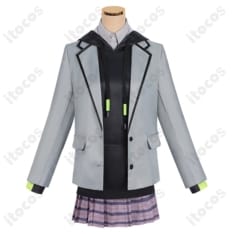 100カノ 原賀胡桃 学園制服コスプレ｜動きやすく高再現、撮影もイベントも快適 - 1枚目の画像（サムネイル）