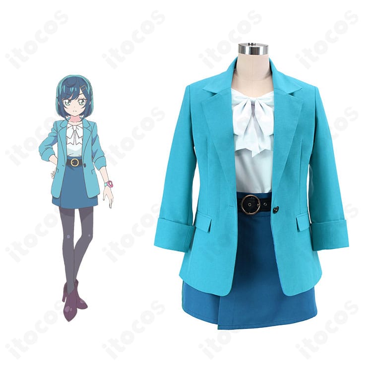 芙羽ここねの私服（春）コスプレ衣装一式。イベントや撮影向けに上品な春コーデを高再現したセット。