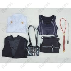 獅白ぼたん ワイシャツ衣装｜高再現セットで撮影映え。動きやすくイベントに最適 - 4枚目の画像（サムネイル）