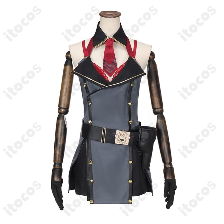 ブルーアーカイブ 京極サツキ 高再現コスプレ衣装｜学園制服テイストでイベントと撮影に最適 - 4枚目の画像