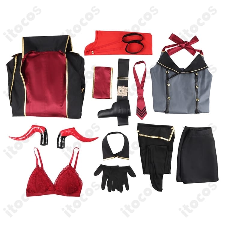 ブルーアーカイブ 京極サツキ 高再現コスプレ衣装｜学園制服テイストでイベントと撮影に最適 - 6枚目の画像