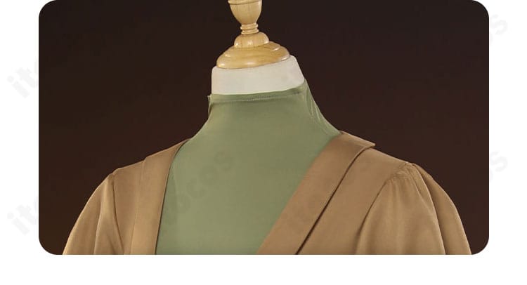 劇場版カードキャプターさくら 大道寺知世 コスプレ衣装 ネックライン装飾の拡大