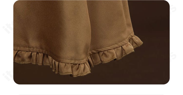 劇場版カードキャプターさくら 大道寺知世 コスプレ衣装 スカート裾の装飾詳細