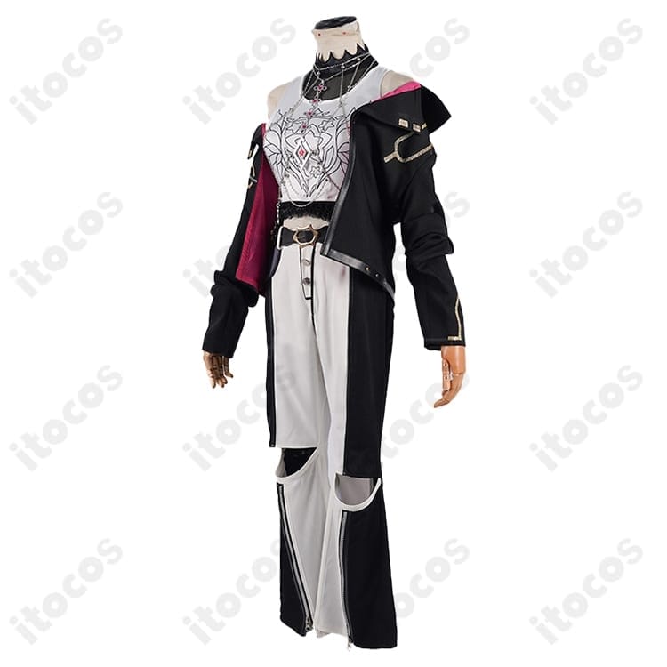 ホロライブ 響咲リオナ公式風コスプレ衣装 高発色でイベント・撮影に最適 - 2枚目の画像