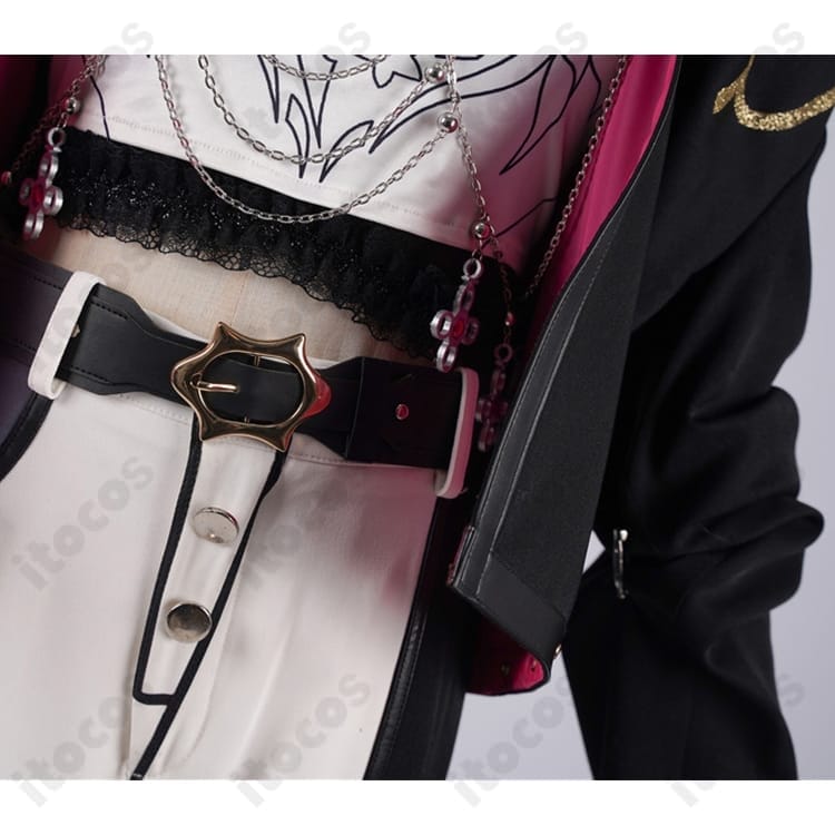 ホロライブ 響咲リオナ公式風コスプレ衣装 高発色でイベント・撮影に最適 - 5枚目の画像