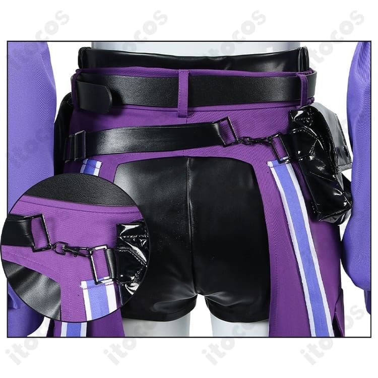 ホロライブ 綺々羅々ヴィヴィ コスプレ衣装、軽量で動きやすく撮影もイベントも映える - 5枚目の画像