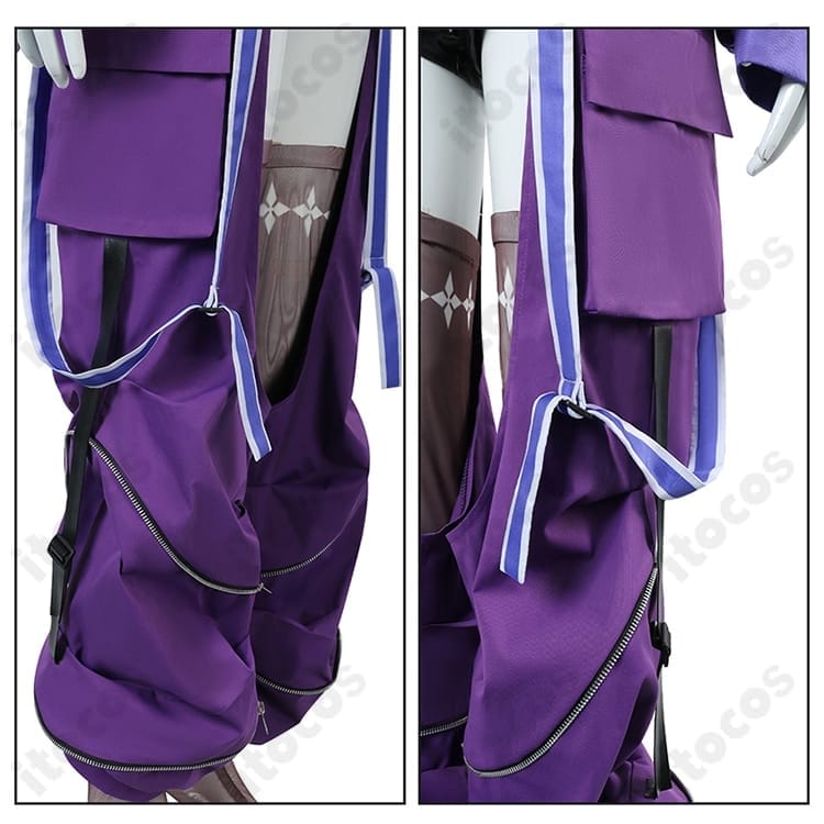 ホロライブ 綺々羅々ヴィヴィ コスプレ衣装、軽量で動きやすく撮影もイベントも映える - 6枚目の画像