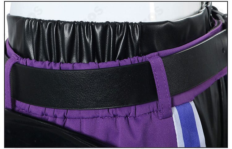 ホロライブ 綺々羅々ヴィヴィの合皮ベルトディテール。質感とエッジ塗りの仕上がりを確認できる画像