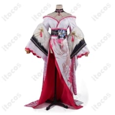 ホロライブ ラオーラ・パンテーラ 正月衣装コスプレ 着物風の華やかさで高再現、イベント＆撮影向け - 1枚目の画像（サムネイル）