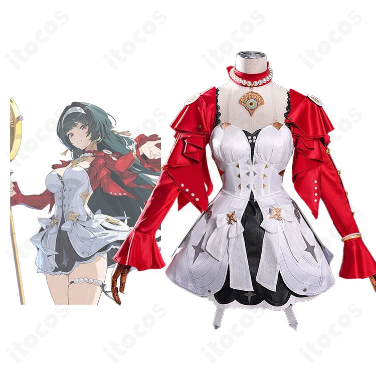 ゼンレスゾーンゼロ アストラ・ヤオのコスプレ衣装｜正面全体とキャラクター比較で高再現ディテールを確認