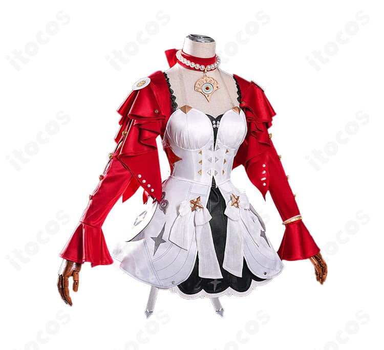 ゼンレスゾーンゼロ アストラ・ヤオ衣装 右側面｜腰周りの装飾配置とラインの立体感がわかるアングル