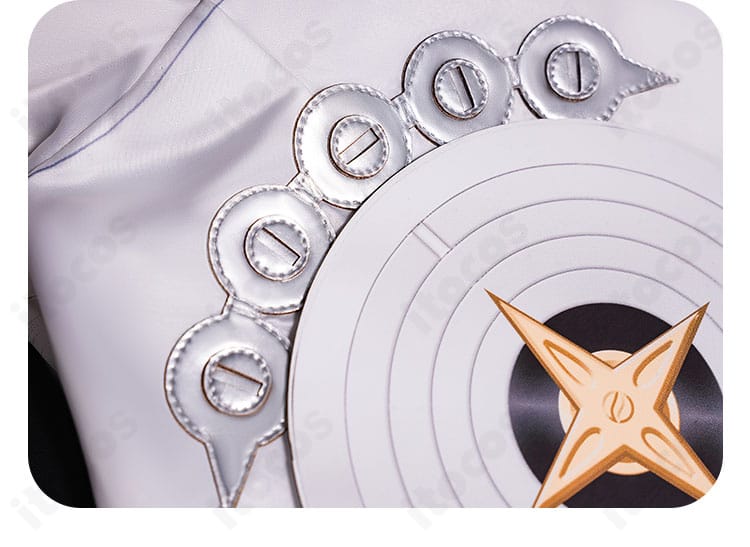 アストラ・ヤオ衣装 スカート裾ディテール｜縁取りと装飾の華やかさを強調したショット