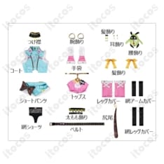 ニコ・デマラ コスプレ衣装｜高再現で動きやすい、撮影会・イベントに最適 - 8枚目の画像（サムネイル）