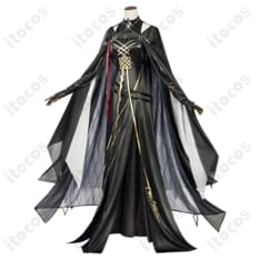 アークナイツ ラケラマリン コスプレ衣装｜重厚ローブ×精密装飾で高再現、イベントと撮影に最適 - 2枚目の画像（サムネイル）