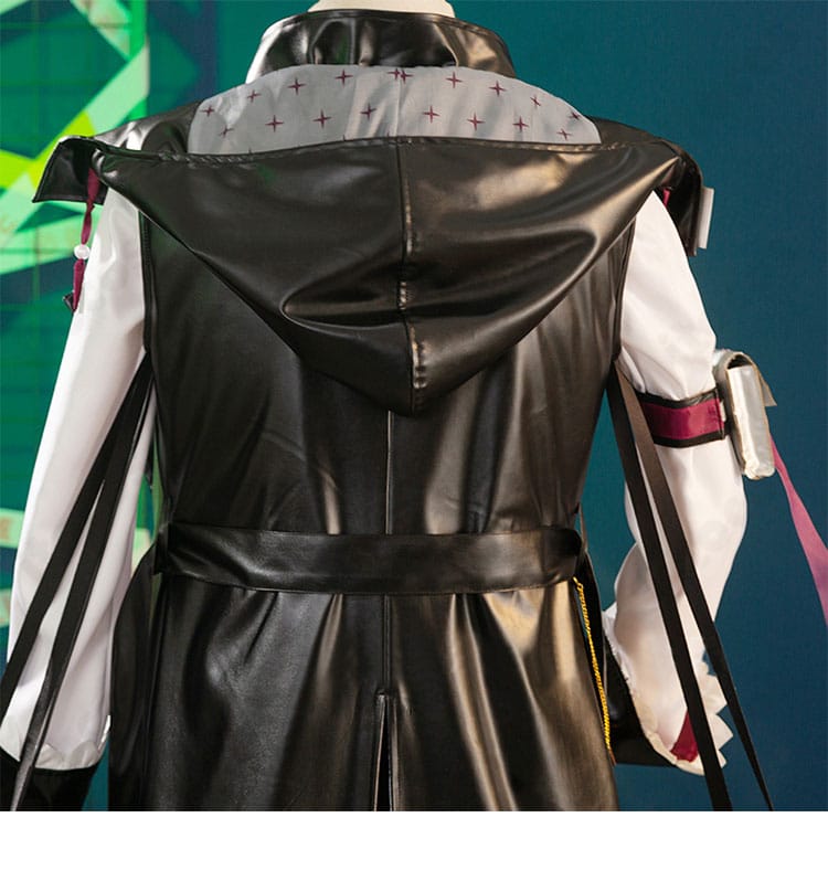 アークナイツ ルーメン衣装の背面アクセサリー。後方の装飾パーツ構成と配置バランス