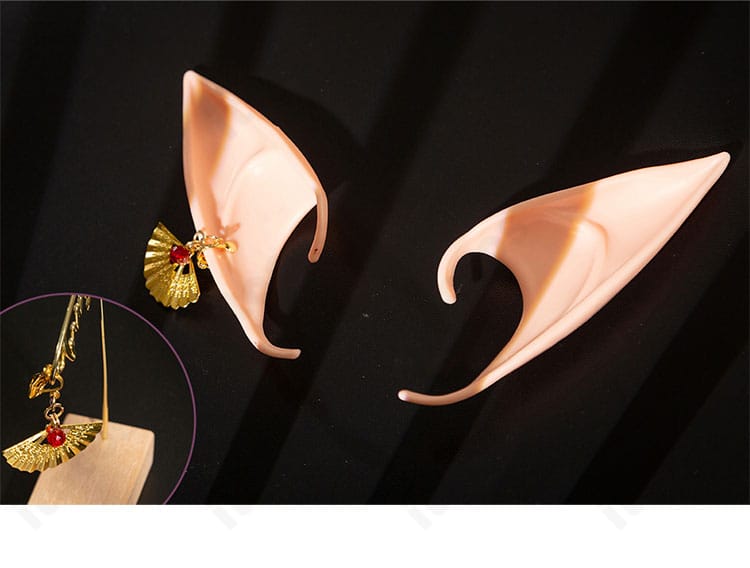 アークナイツ ルーメン衣装の耳パーツと耳飾り。装着イメージとカラーの一致を確認