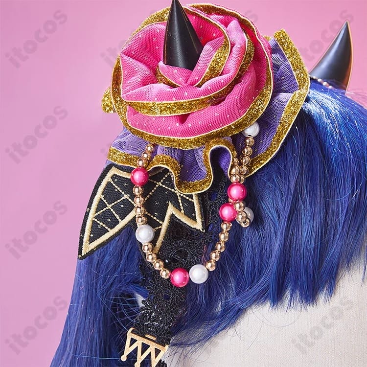 津島善子 小悪魔編コスプレ衣装｜堕天使を高再現、軽量でイベント・撮影に最適 - 4枚目の画像