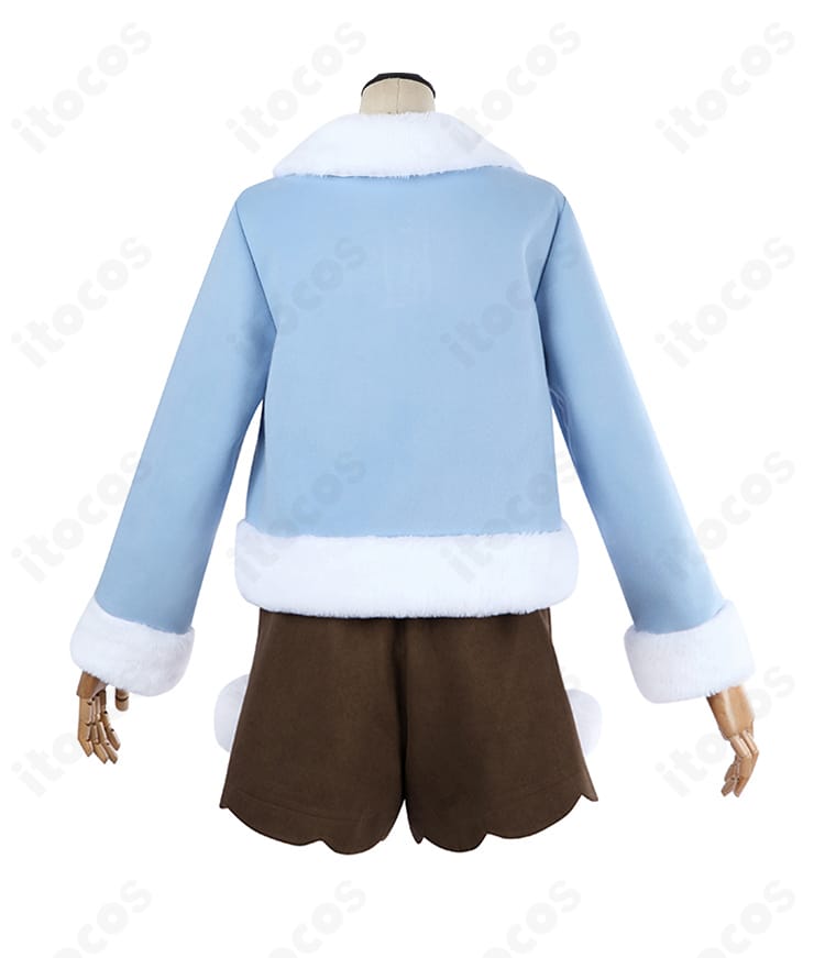 カードキャプターさくら 木之本桜 コスプレ衣装の背面全体（シルエット確認）