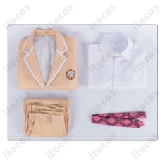 北条才人 学園制服コスプレ衣装｜端正シルエットで清潔感を再現、イベントや撮影に最適 - 5枚目の画像（サムネイル）