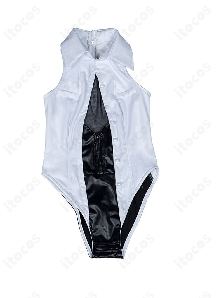 近接ディテール。縫い目の整いと装飾の配置、質感が映えるゼンレスゾーンゼロ衣装の細部