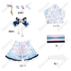 天宮こころ 新衣装 和装コスプレ｜高再現で華やか、イベントも撮影も映える一式セット - 4枚目の画像（サムネイル）