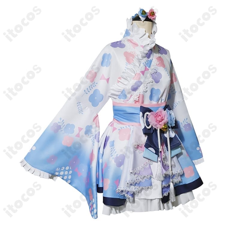 天宮こころ 新衣装 和装コスプレ｜高再現で華やか、イベントも撮影も映える一式セット - 2枚目の画像