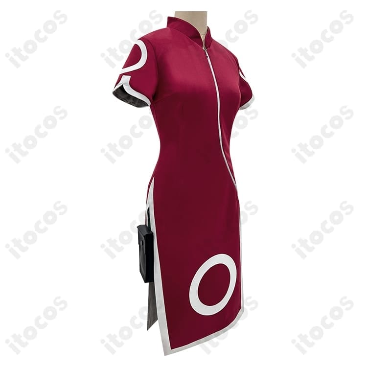 NARUTO 春野サクラ チャイナドレス コスプレ｜華やかで動きやすい高再現コスチューム - 7枚目の画像