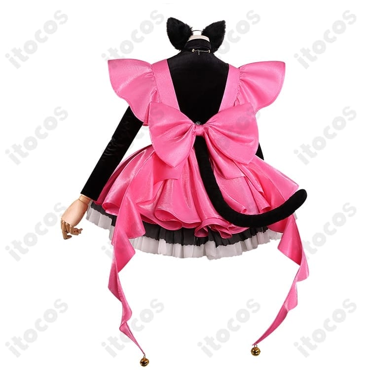 木之本桜 サンダー封印バトルコスチューム｜高再現で可愛い猫モチーフ、撮影・イベントに最適 - 3枚目の画像