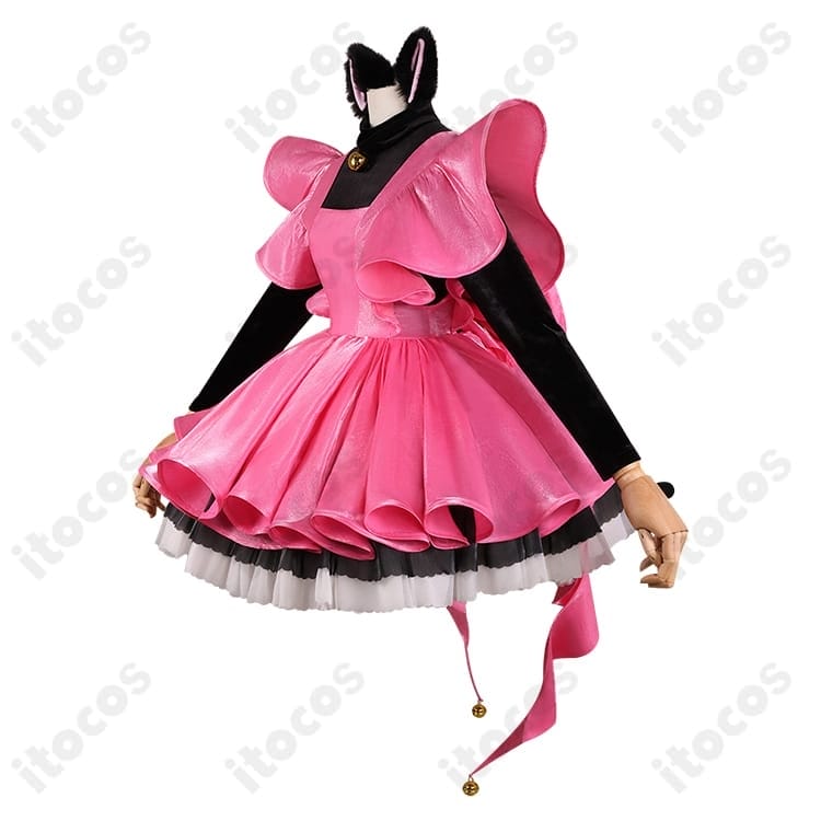 木之本桜 サンダー封印バトルコスチューム｜高再現で可愛い猫モチーフ、撮影・イベントに最適 - 2枚目の画像